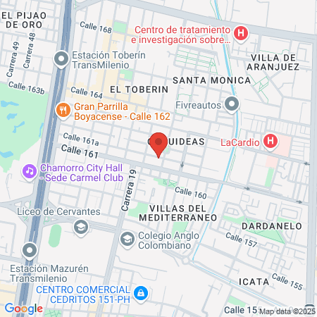 Dr Edwin Ernesto Perez Olaya map