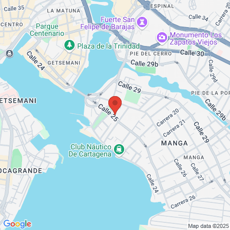 Renacer Spa Cartagena map