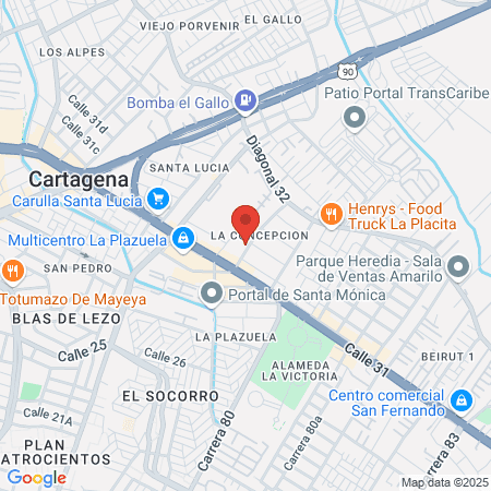 Medicina Integral IPS S.A map