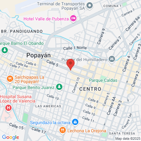 Centro De Estetica Venus Popayan map