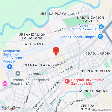 Centro Medico Biotecnologico Biotec map