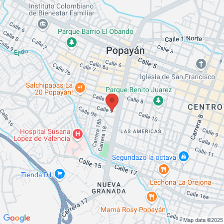 Mundo Mascotas Popayan map