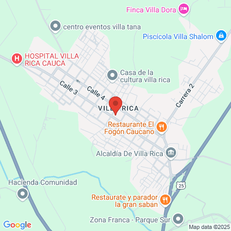 Ecoaldea Mama Pascuala map