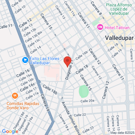 Natural Fuente De Vida map