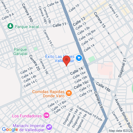 Jose Alfredo Castro Daza Médico Cirugía Plástica map