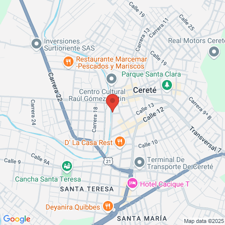 Centro De Terapias Cerete Sas map