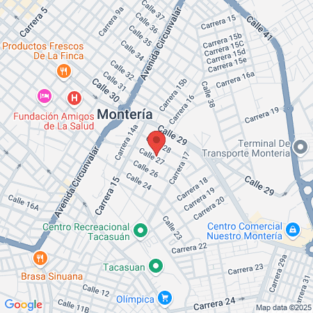 Bienestar Activa map