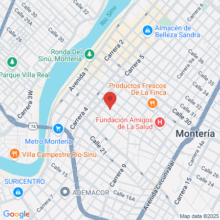 Centro Medico Santa Clara map