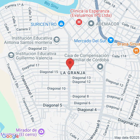 Insumedicos Monteria map