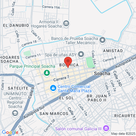 Clinica El Bosque map