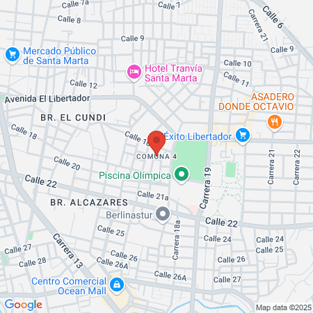 CHRISTUS SINERGIA LIBERTADOR map