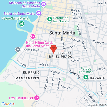 Fundación Santa Marta Por El Niño map