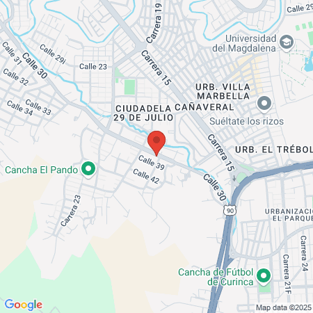 Peluquería Y Spa Markeup Beauty map