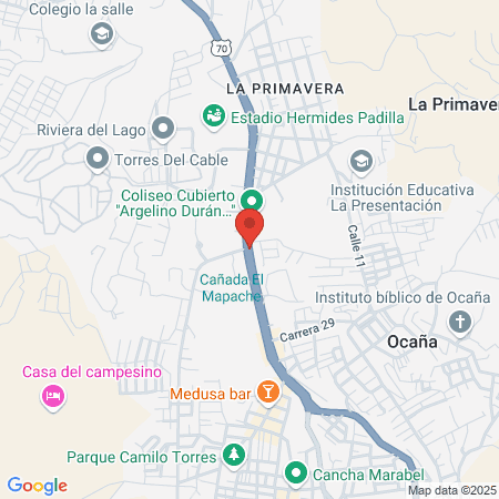 Revista Medica D Santander map