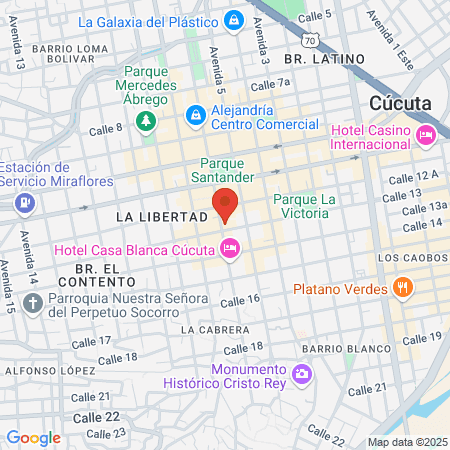 Dr Roberto Herrera map