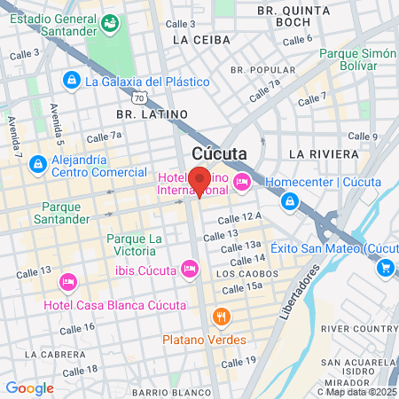 Dra Aida Oliveros map