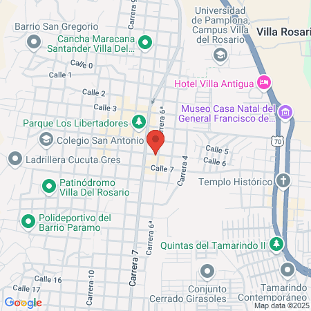 Centro Óptico Dr Reyes map