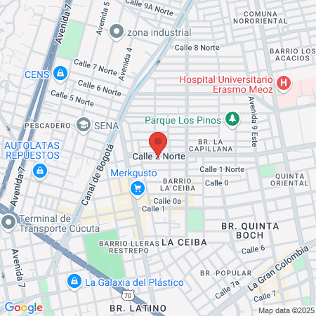 Consultorio Odontologico Dr Paola Rincon map