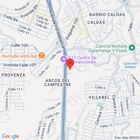 Doctor Edgar Javier Ellis Acosta map