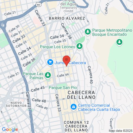 Dr John Bareño Centro Integrado De Oftalmologia Y Rejuvenecimiento Facial map