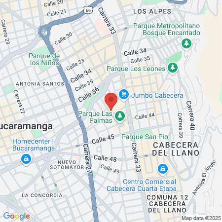 Dra Isabel Jáuregui Durán map