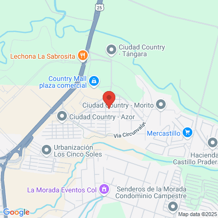 Dr Gustavo Adolfo Cuello Bueno map