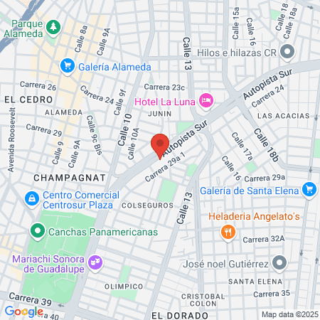 Dr. Juan Jacobo Flórez Giraldo, Médico estético map