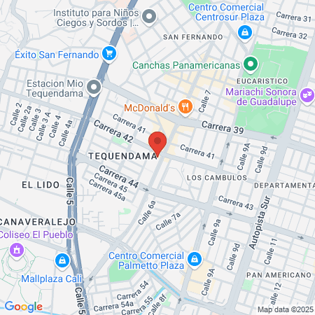 Dr Alejandro Davalos map