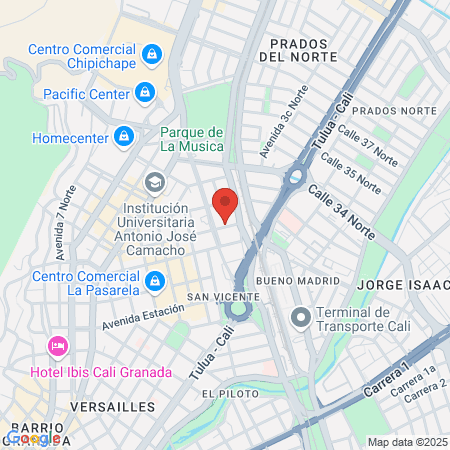 Asmet Salud Eps Tequendama map