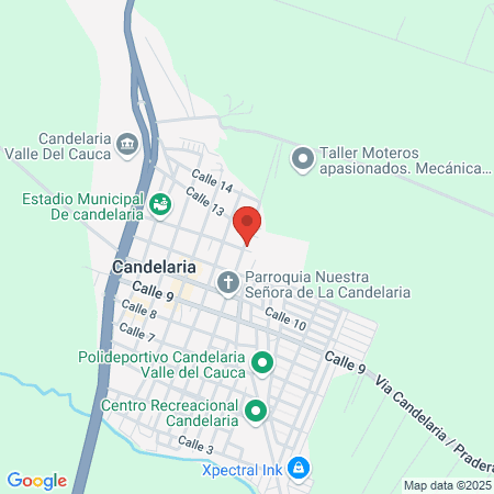 Secretaria De Salud Pública Candelaria map