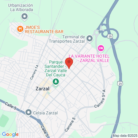 Ips Sanacion Y Vida map