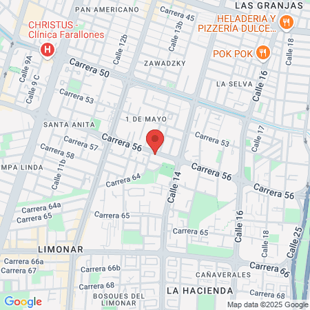 Clinica De La Celulitis 1 De Mayo Valle Del Cauca map