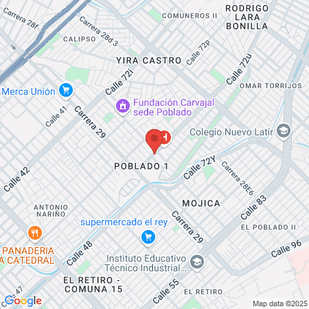 Dra. Lady Janneth Mora Ortiz, Médico estético map