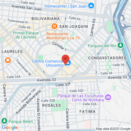 Dra. Virginia Escobar, Médico estético map