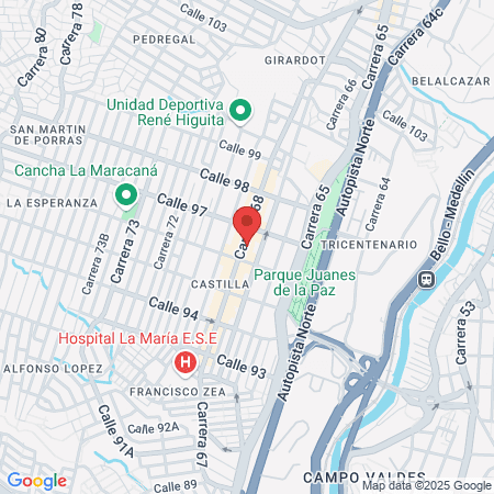 Gimnasio Smart Fit Castilla map