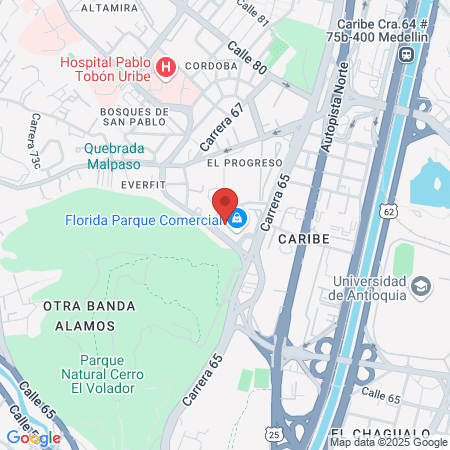 Pista De Patinaje map