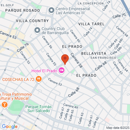 Sacudelo Fitness Club Gimnasio Barranquilla map