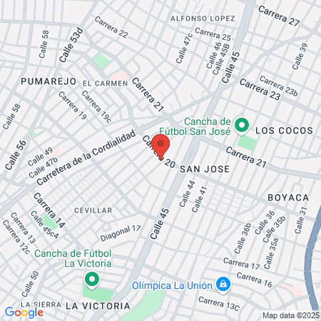 Comision De Bicicross Del Atlantico map