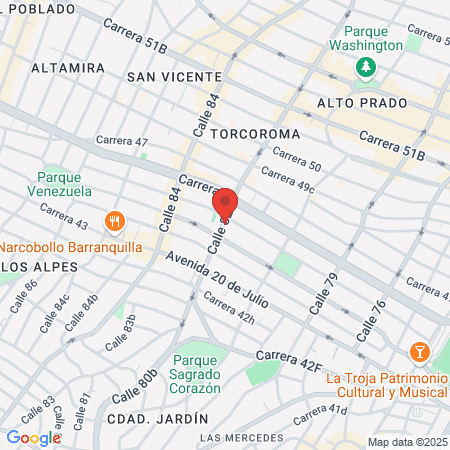 10Th Planet Barranquilla map