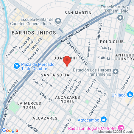 UNETE Centro Deportivo map