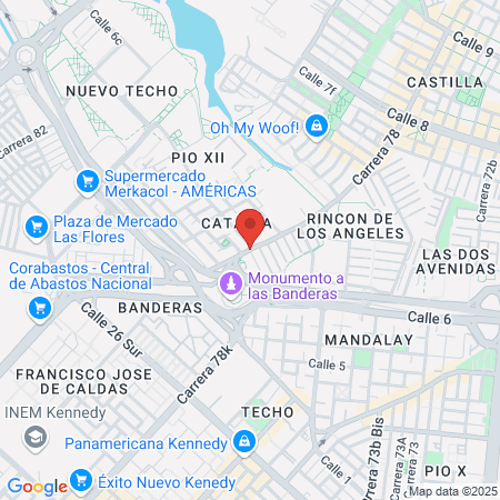 Gimnasio Ener Gym map