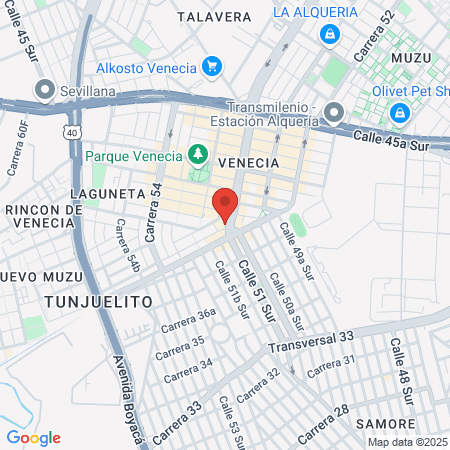 Cancha de microfutbol EL HUECO map