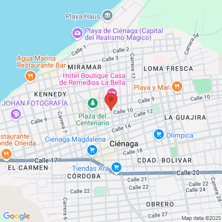 Polideportivo Indeportes Magdalena map