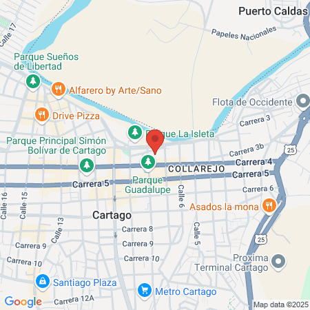 Canchas Panamericanas map