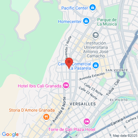 Universidad Autónoma De Occidente Gym map