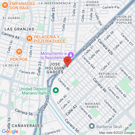 Fundación Procer map