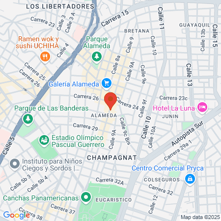 Coliseo Arena De La Sal map