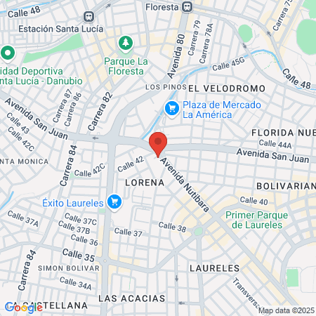 Bodytech Las Vegas map