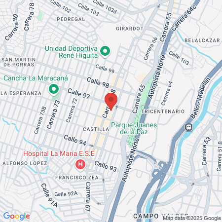 OneF1t Fitness Grupal map