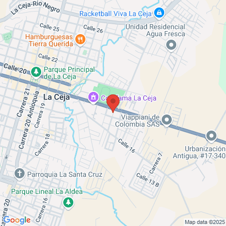 Wellness Fit Colombia map